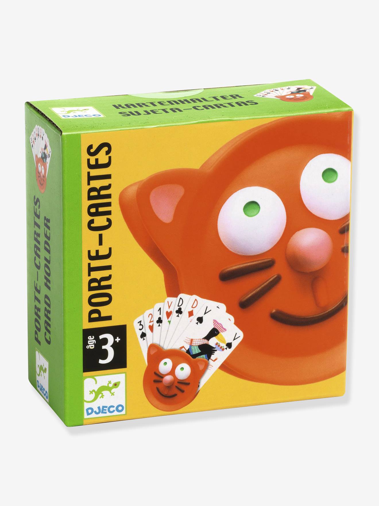 Porté cartes orange