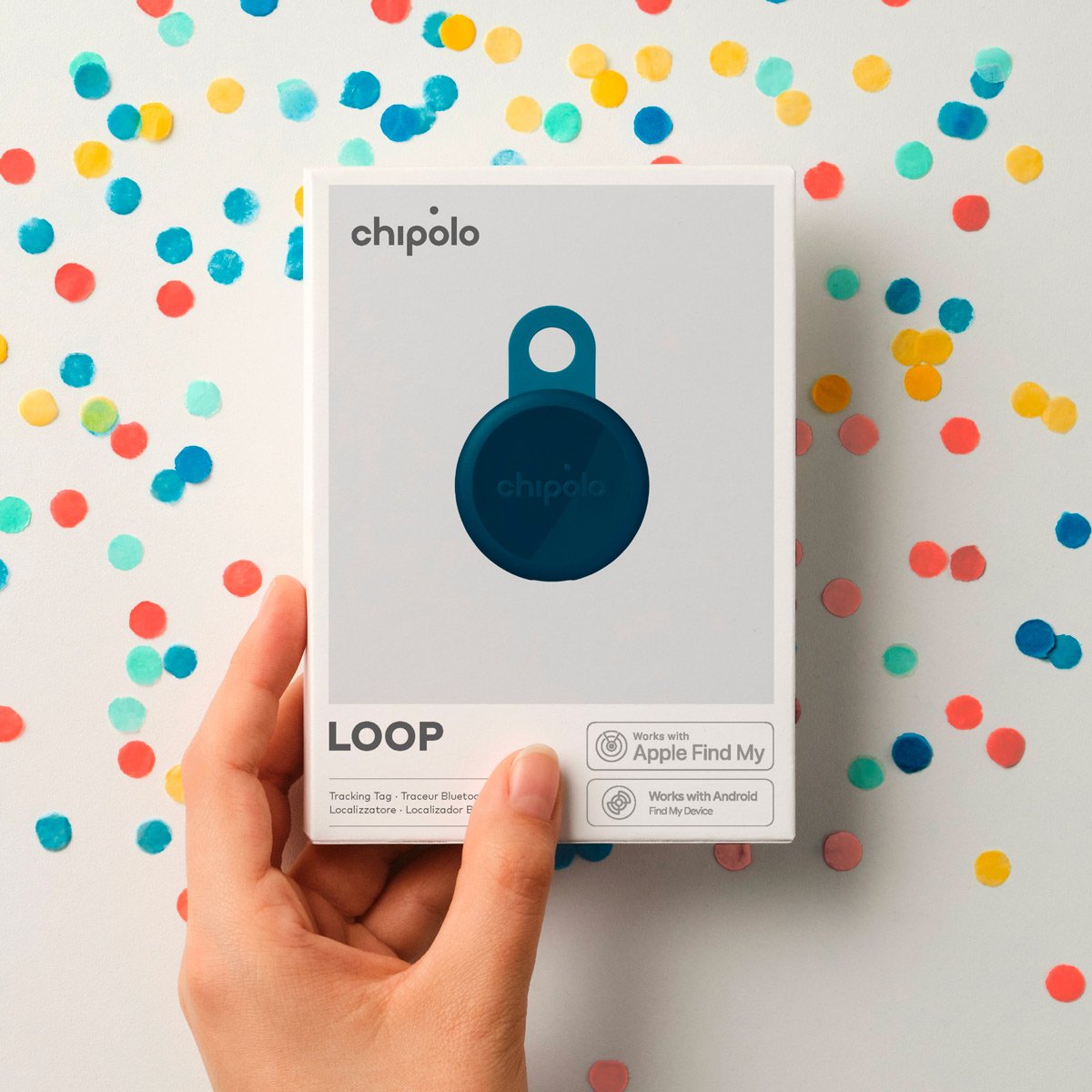 Porte-clé connecté tracker GPS Chipolo LOOP