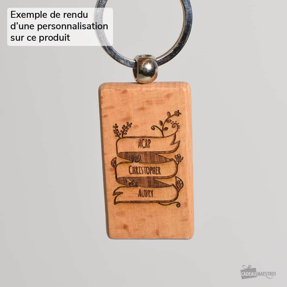 Porte-Clés BAC et Diplômes à Personnaliser - Porte-Clés Personnalisé CadoMaestro