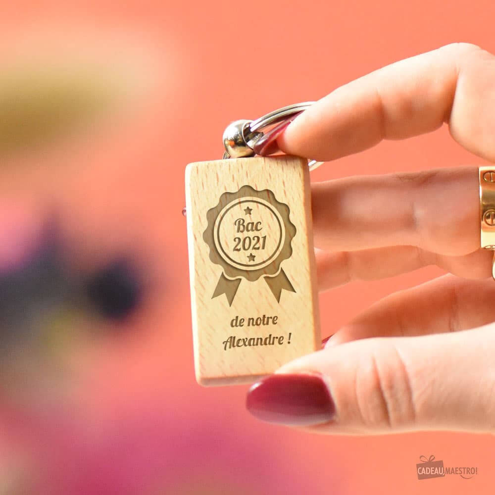 Porte-Clés Diplôme à Personnaliser - Porte-Clés Personnalisé CadoMaestro