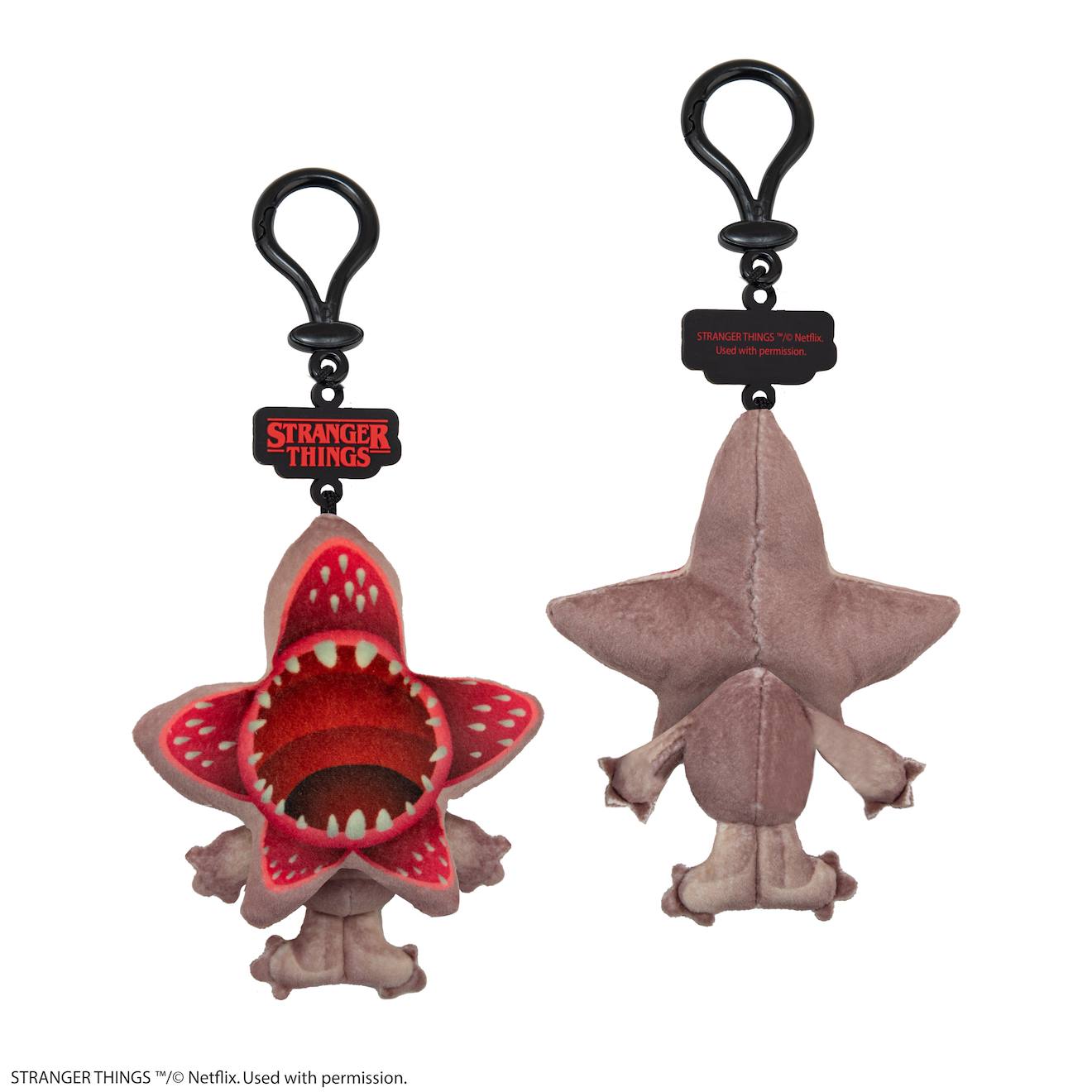 Porte-clés Peluche Demogorgon - Stranger Things Rouge