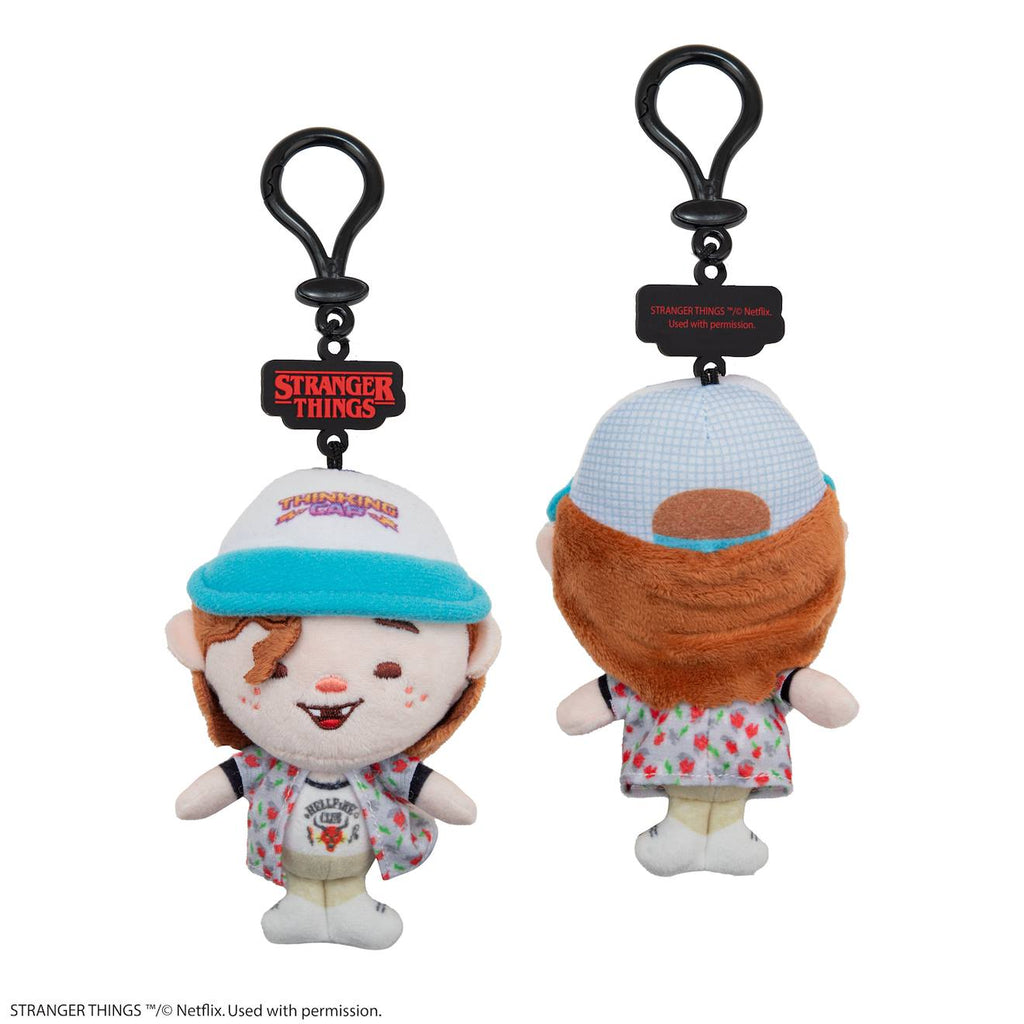 Porte-clés Peluche Dustin Henderson - Stranger Things Blanc
