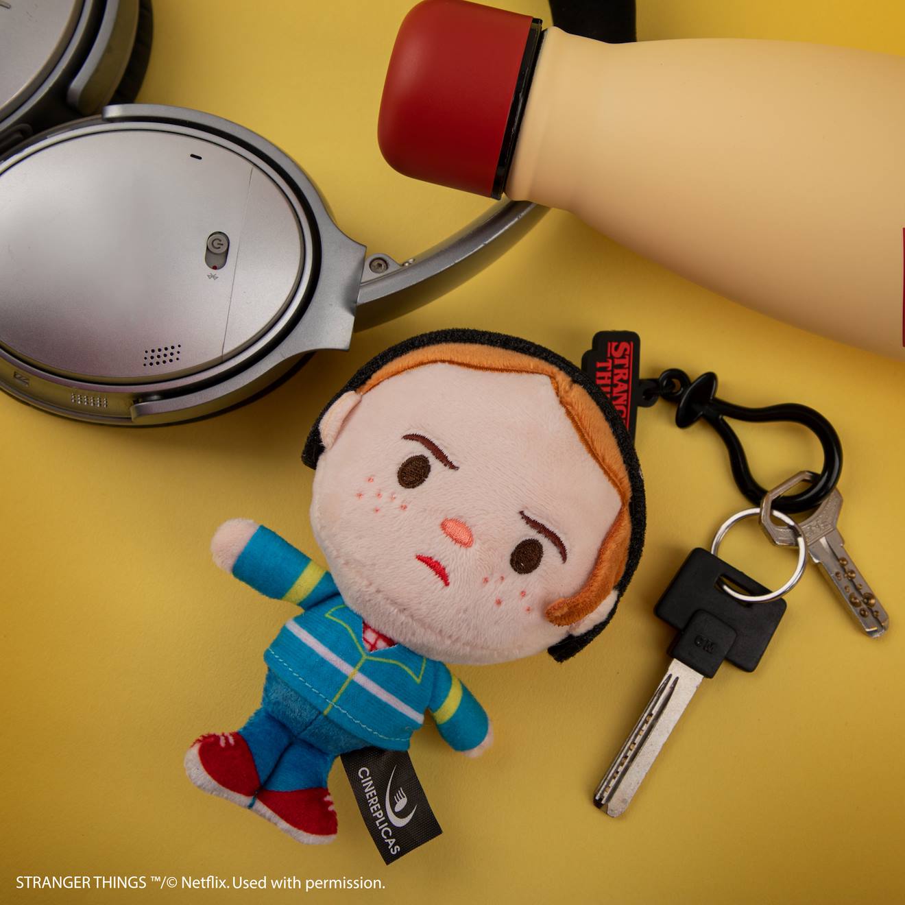 Porte-clés Peluche Max Mayfield - Stranger Things Bleu