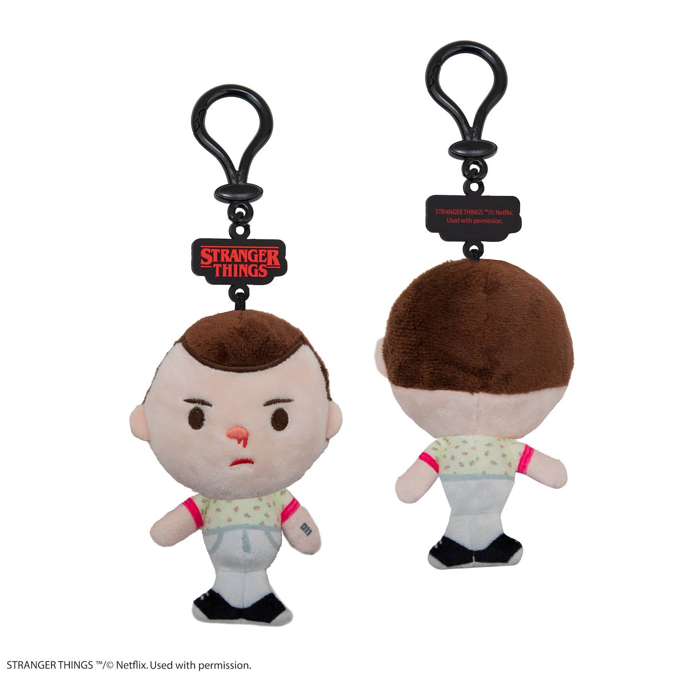 Porte-clés Peluche Onze - Stranger Things Blanc