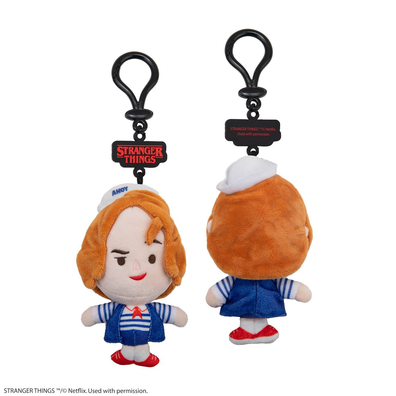 Porte-clés Peluche Robin Scoops Ahoy - Stranger Things Bleu