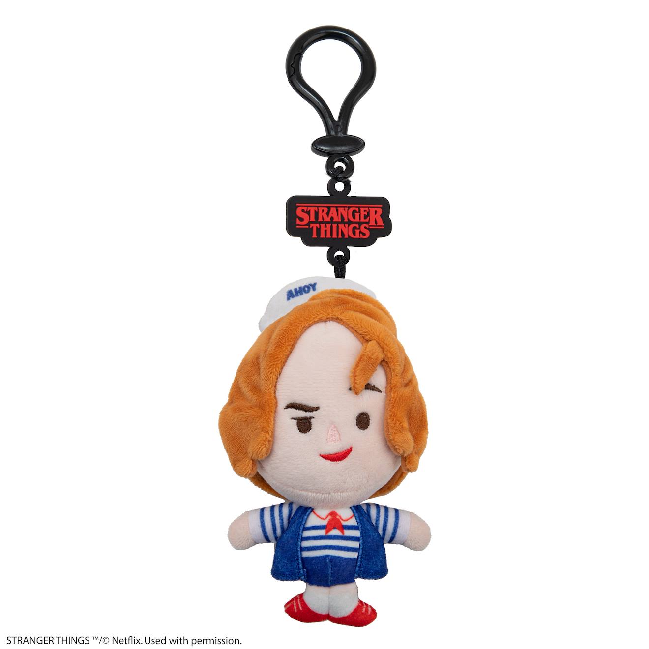 Porte-clés Peluche Robin Scoops Ahoy - Stranger Things Bleu