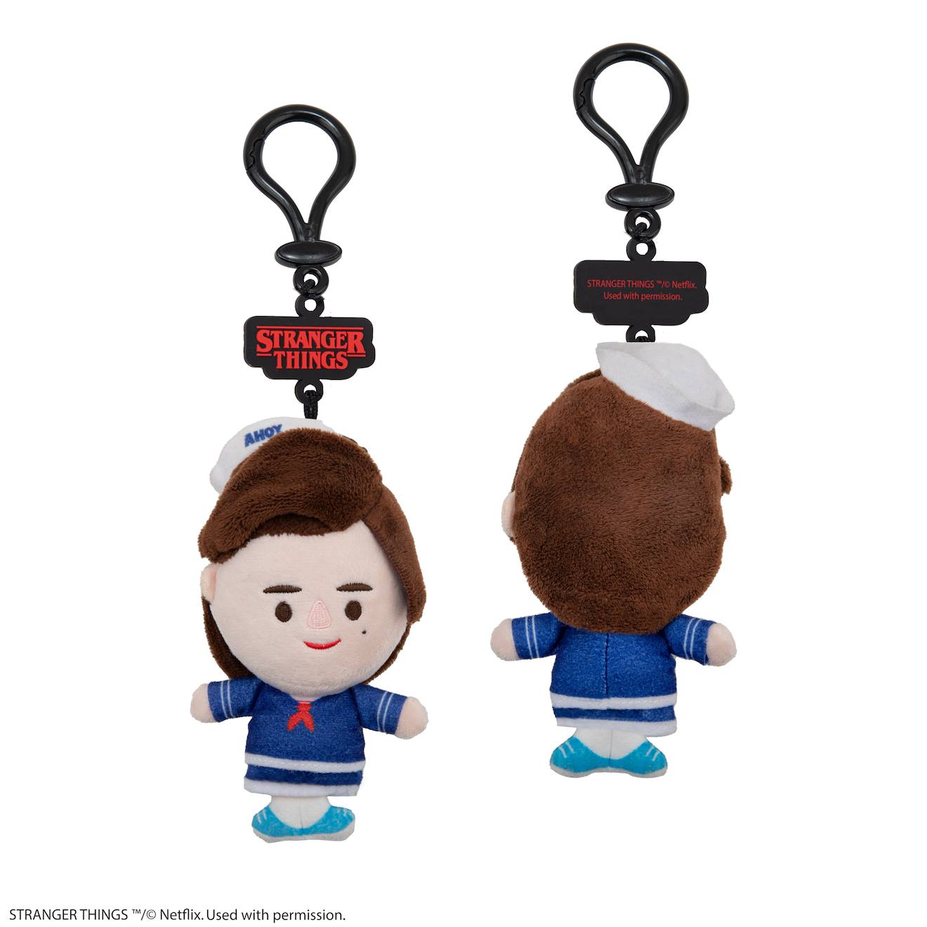 Porte-clés Peluche Steve Scoops Ahoy - Stranger Things Bleu
