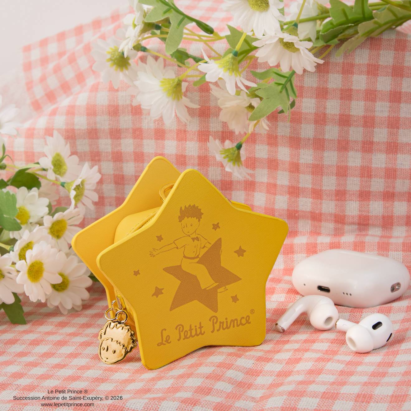 Porte-clés Pochette les Étoiles Sont des Guides - Le Petit Prince Jaune
