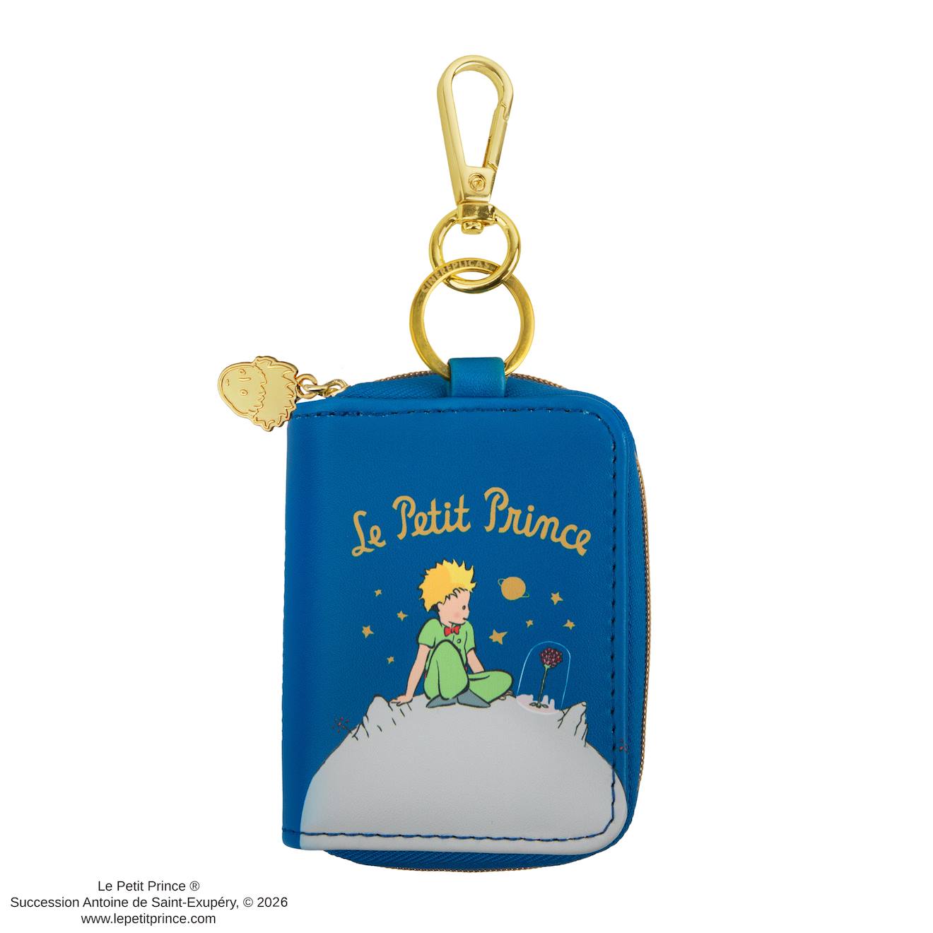 Porte-clés Pochette Livre Enchanté - Le Petit Prince Bleu