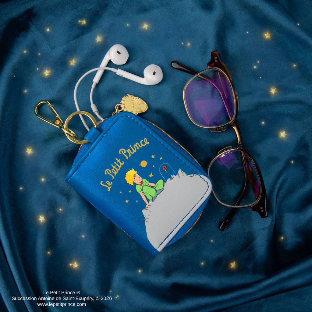 Porte-clés Pochette Livre Enchanté - Le Petit Prince Bleu