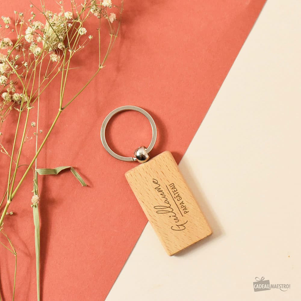 Porte-Clés Prénom et Surnom à Personnaliser - Porte-Clés Personnalisé