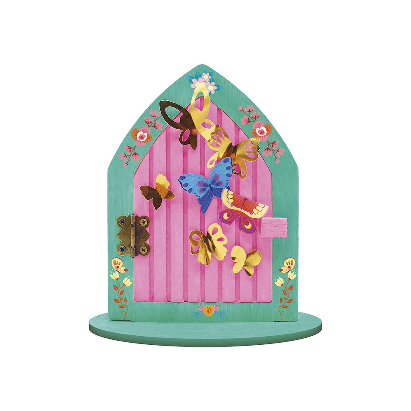 Porte de fée à décorer - magic fairies vert