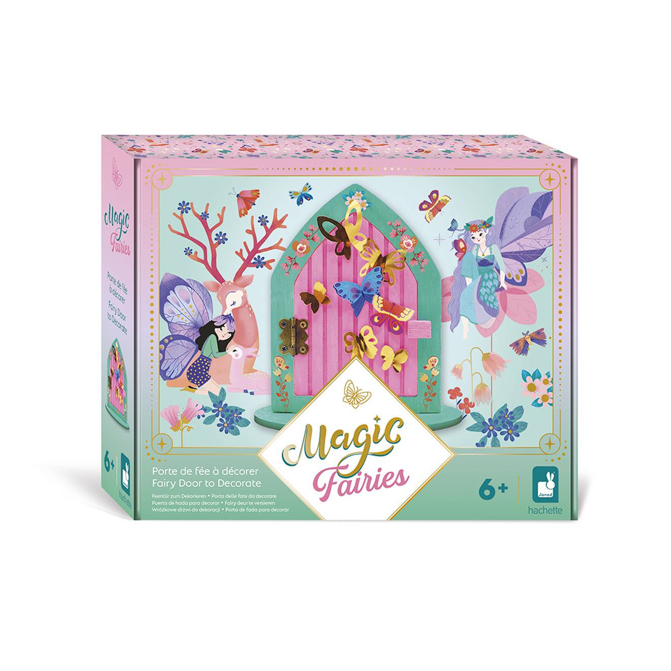 Porte de fée à décorer - magic fairies vert