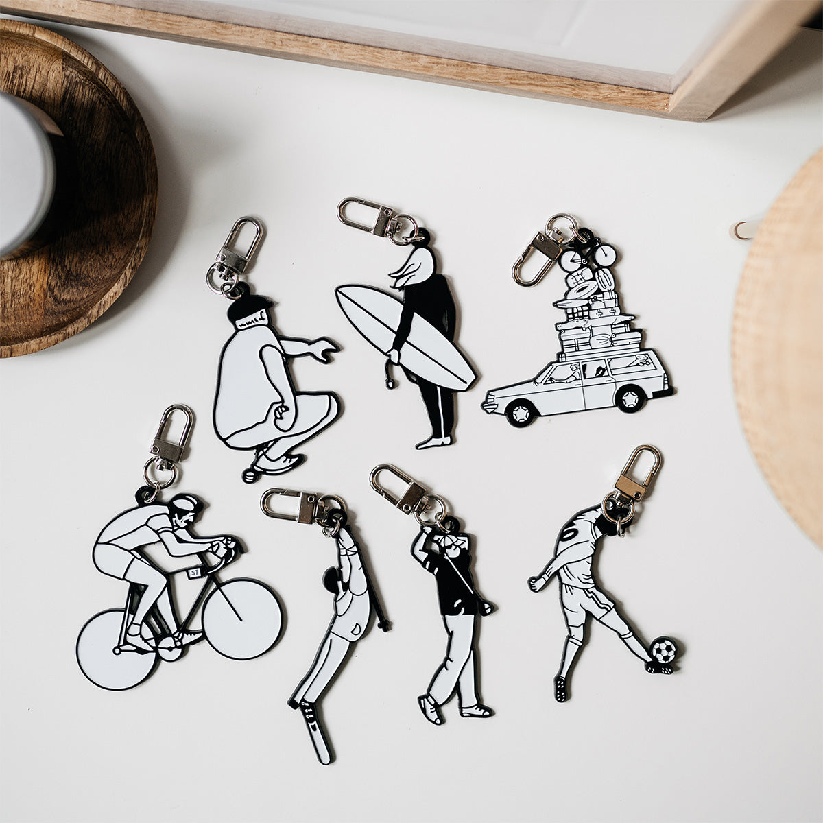 Porte-Clé Sportif FE RE