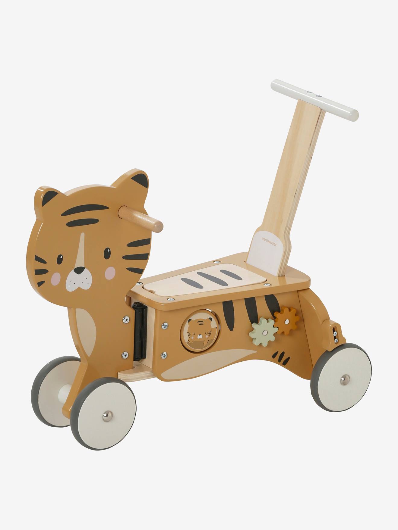 Porteur chariot de marché 2 en 1 en bois FSC bois