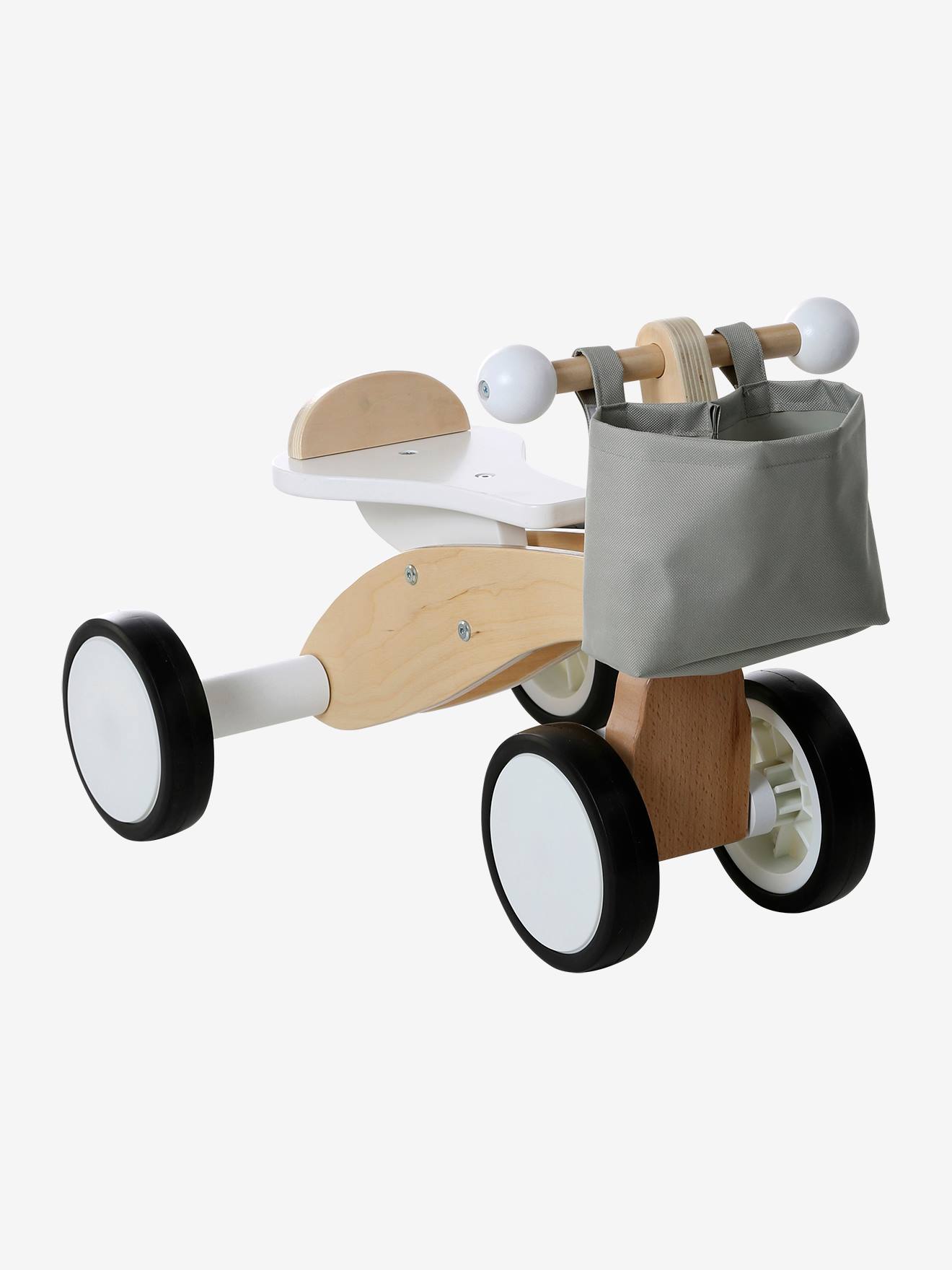 Porteur en bois FSC blanc