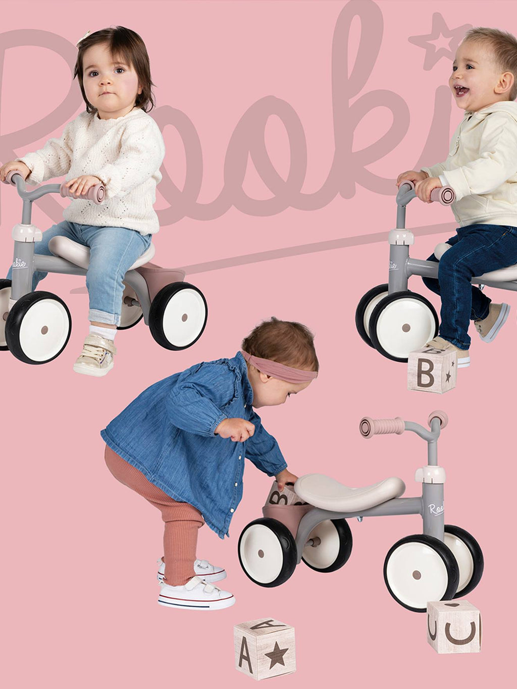 Porteur rookie rose