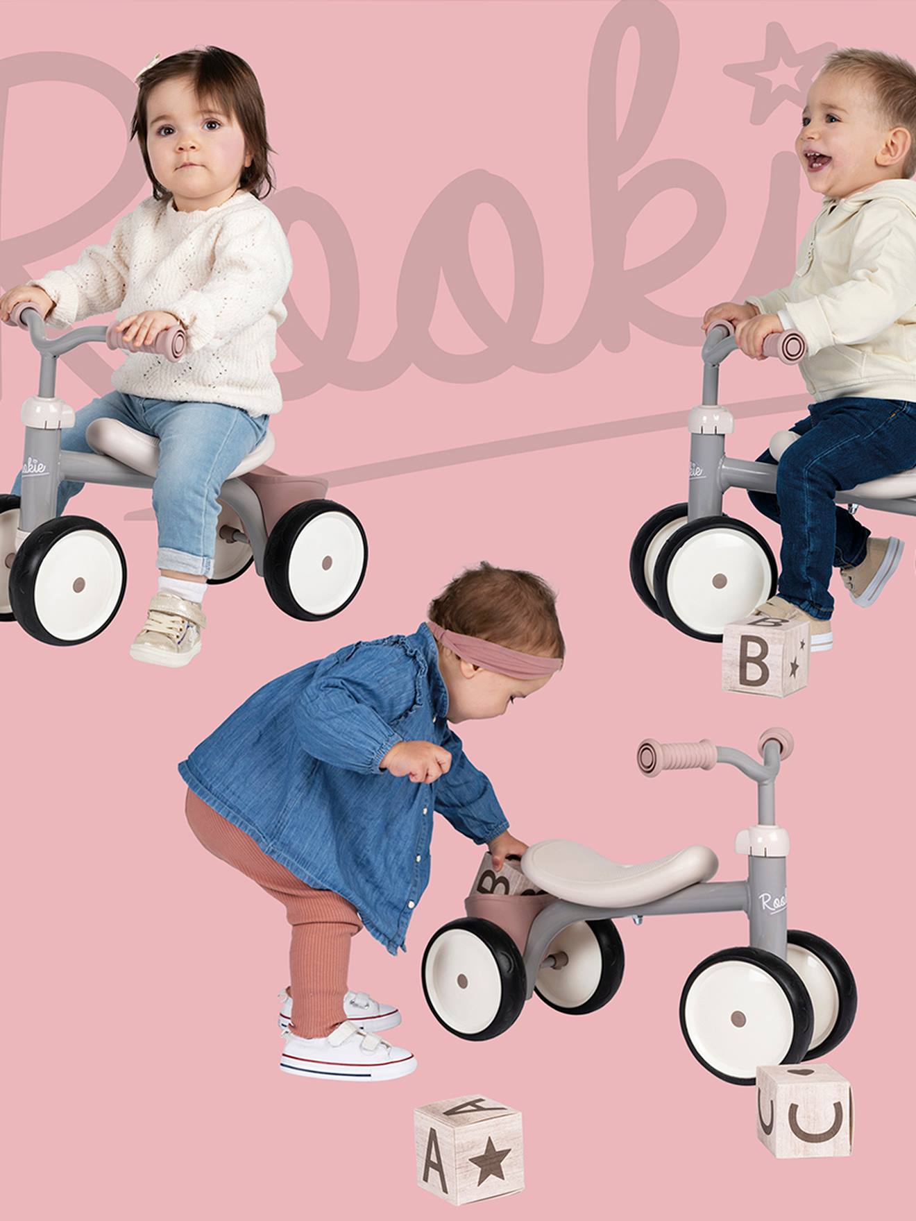 Porteur rookie rose
