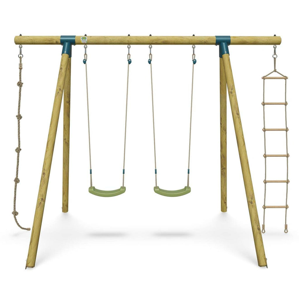 Portique 2,30 m topwood alti 2 - 4 enfants bois