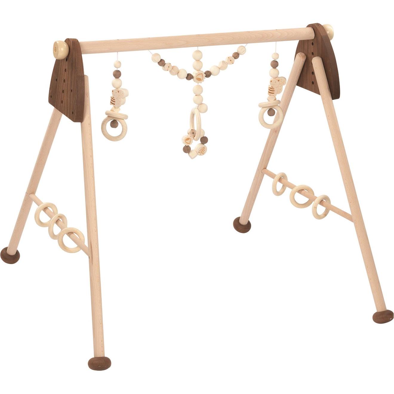 Portique d'activités écureuil beige