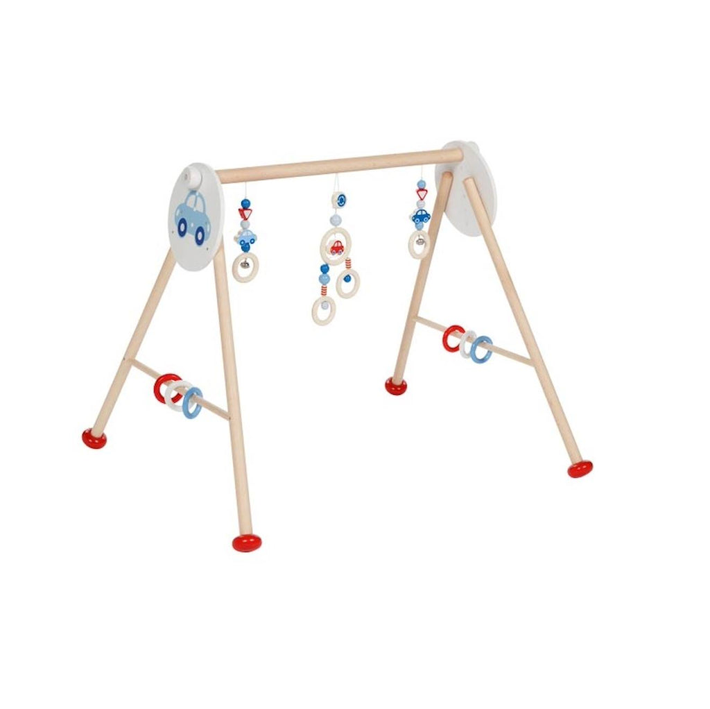 Portique d'activités voitures beige