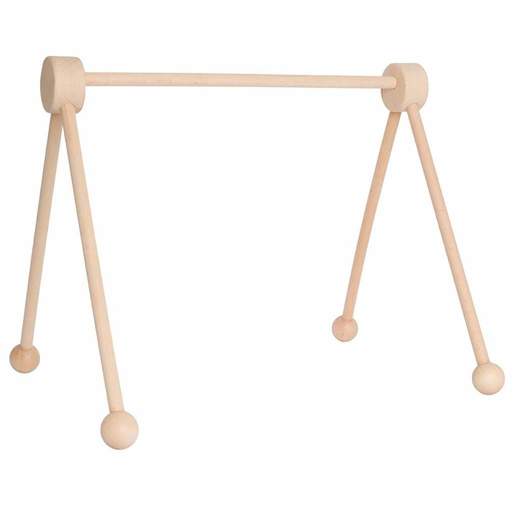 Portique d'éveil en bois - arche de jeux natural