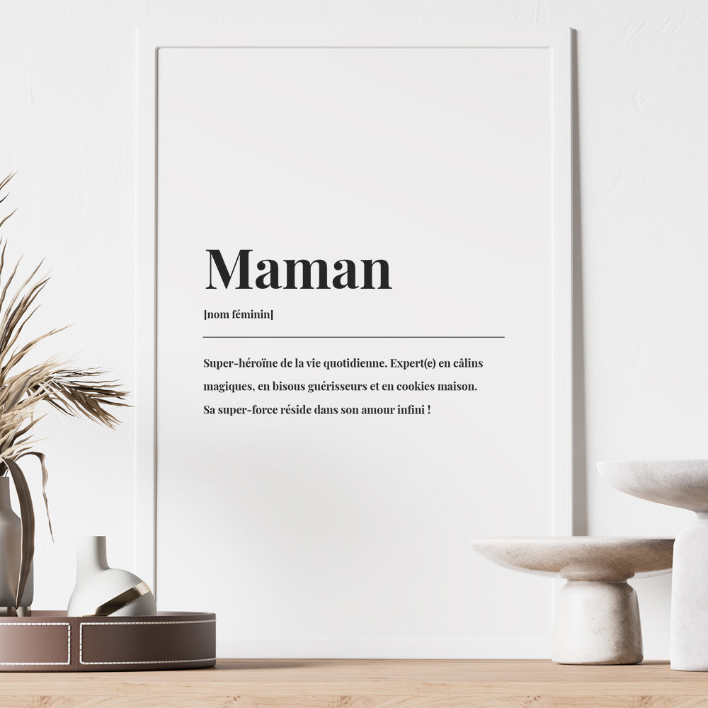 Affiche Définition à Personnaliser Sans - Affiche Personnalisée