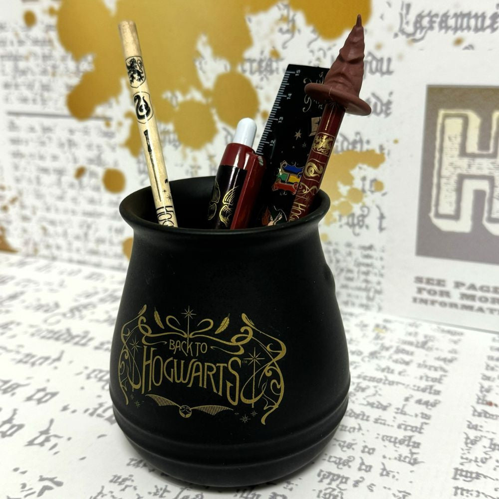 Pot à Crayons Chaudron Harry Potter - Fourniture de Bureau Originale