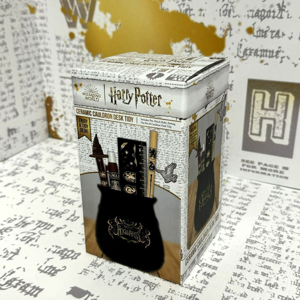 Pot à Crayons Chaudron Harry Potter - Fourniture de Bureau Originale