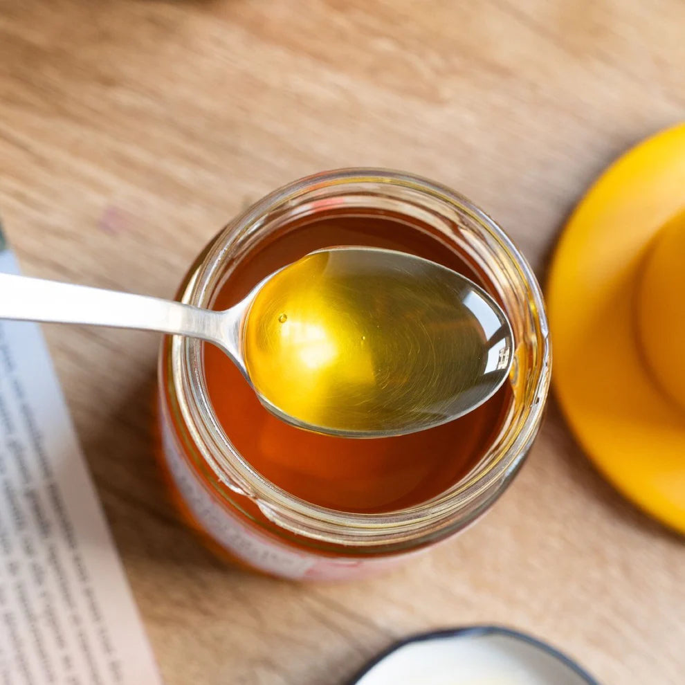 Pot de miel « Parce qu’on n’oublie jamais ceux qui nous font grandir »