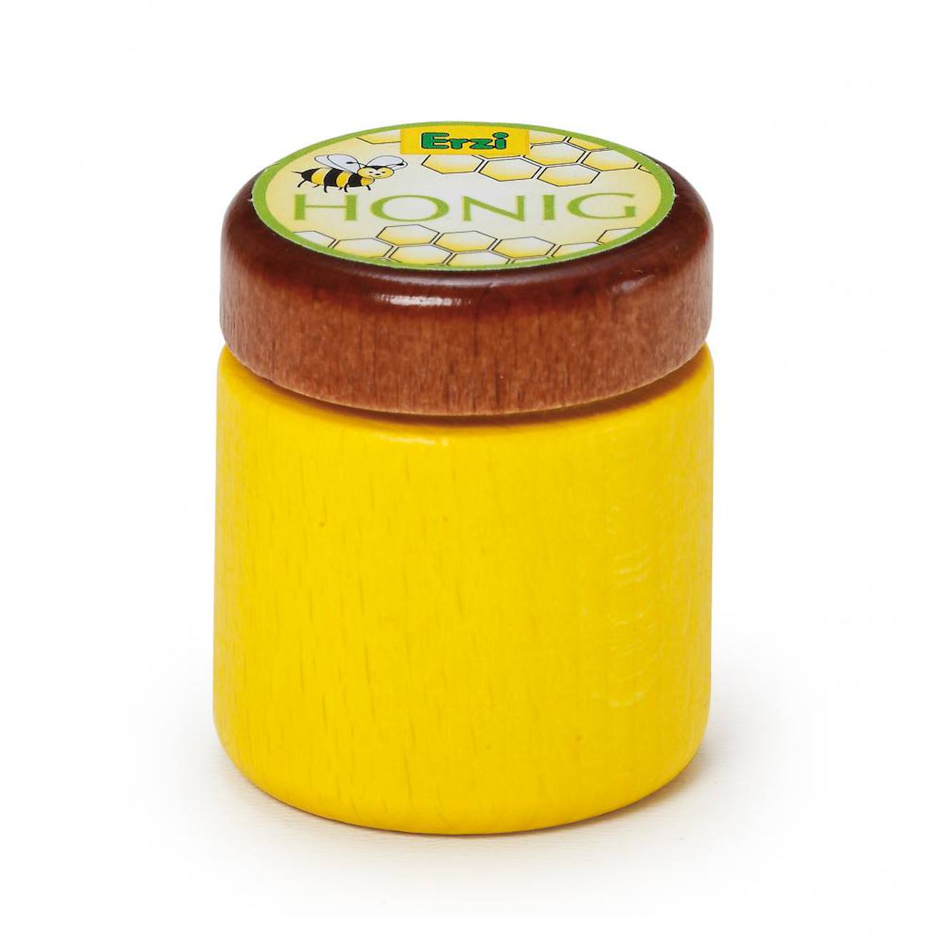 Pot de miel jaune