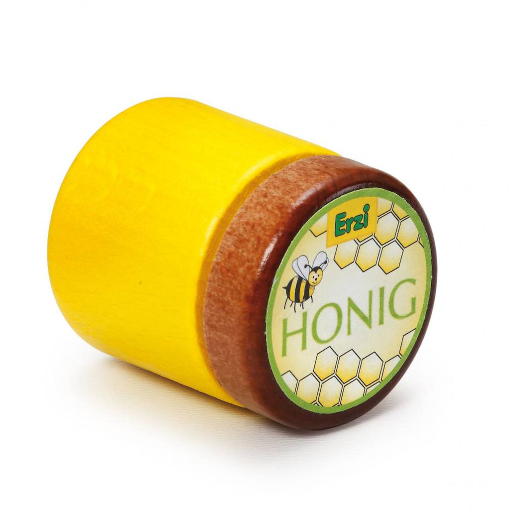 Pot de miel jaune