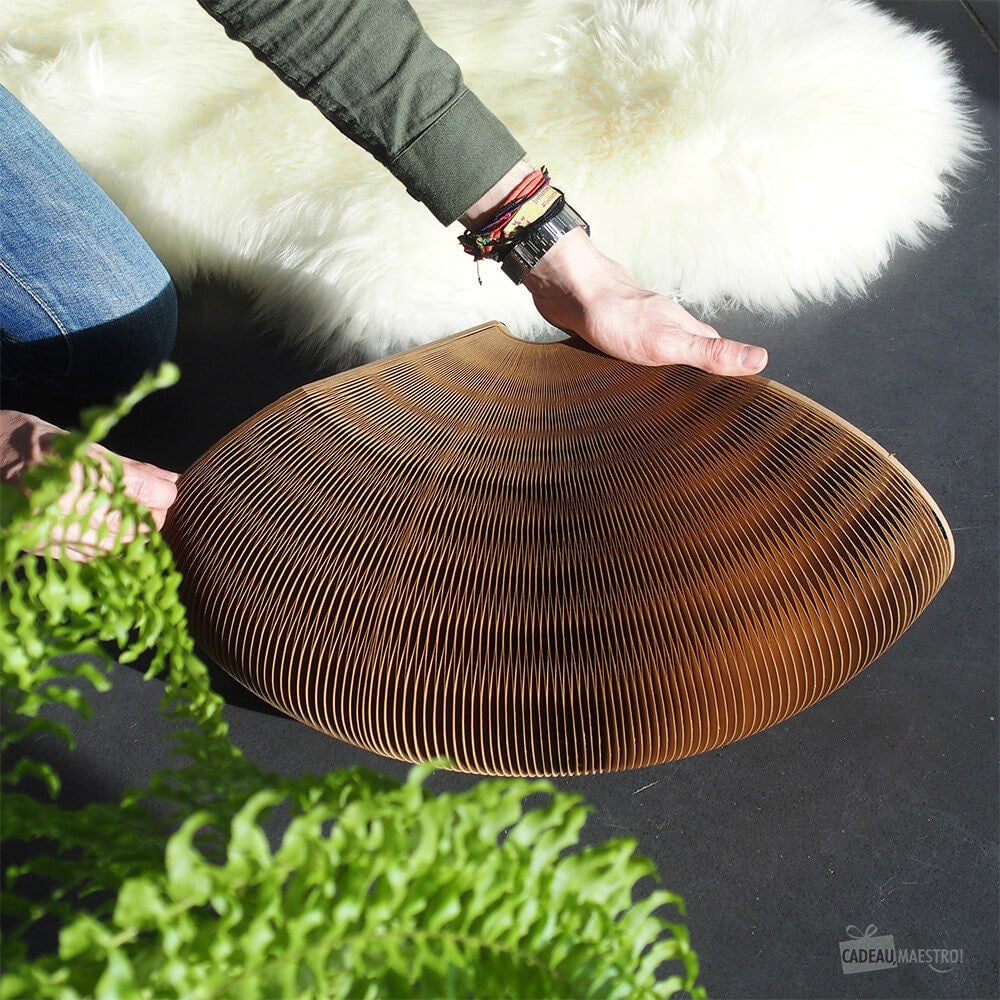 Pouf en Kraft Pliable - Poufs et Tabourets Originaux
