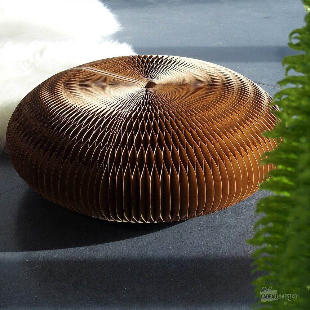 Pouf en Kraft Pliable - Poufs et Tabourets Originaux
