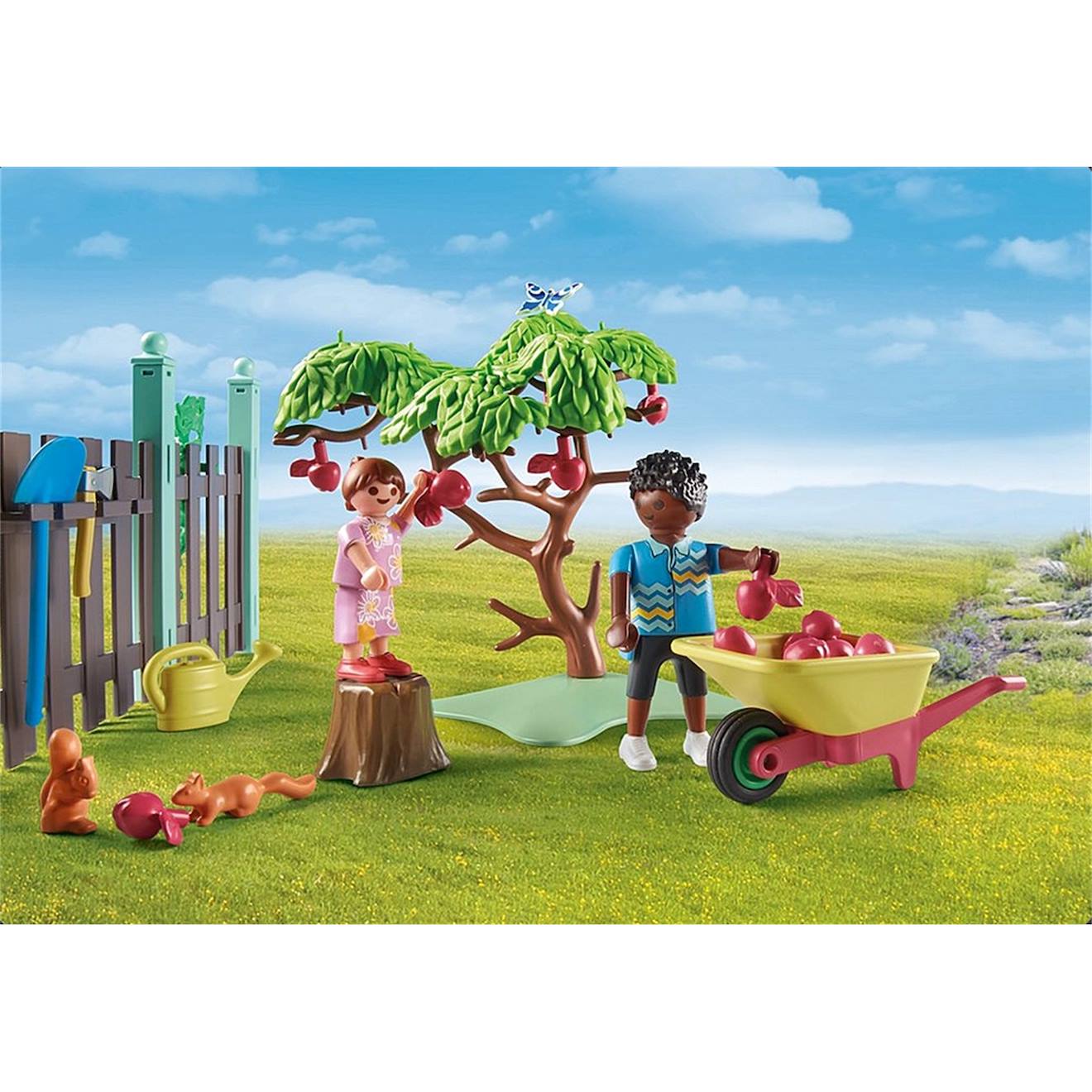 Poulailler et jardin 71510 multicolore