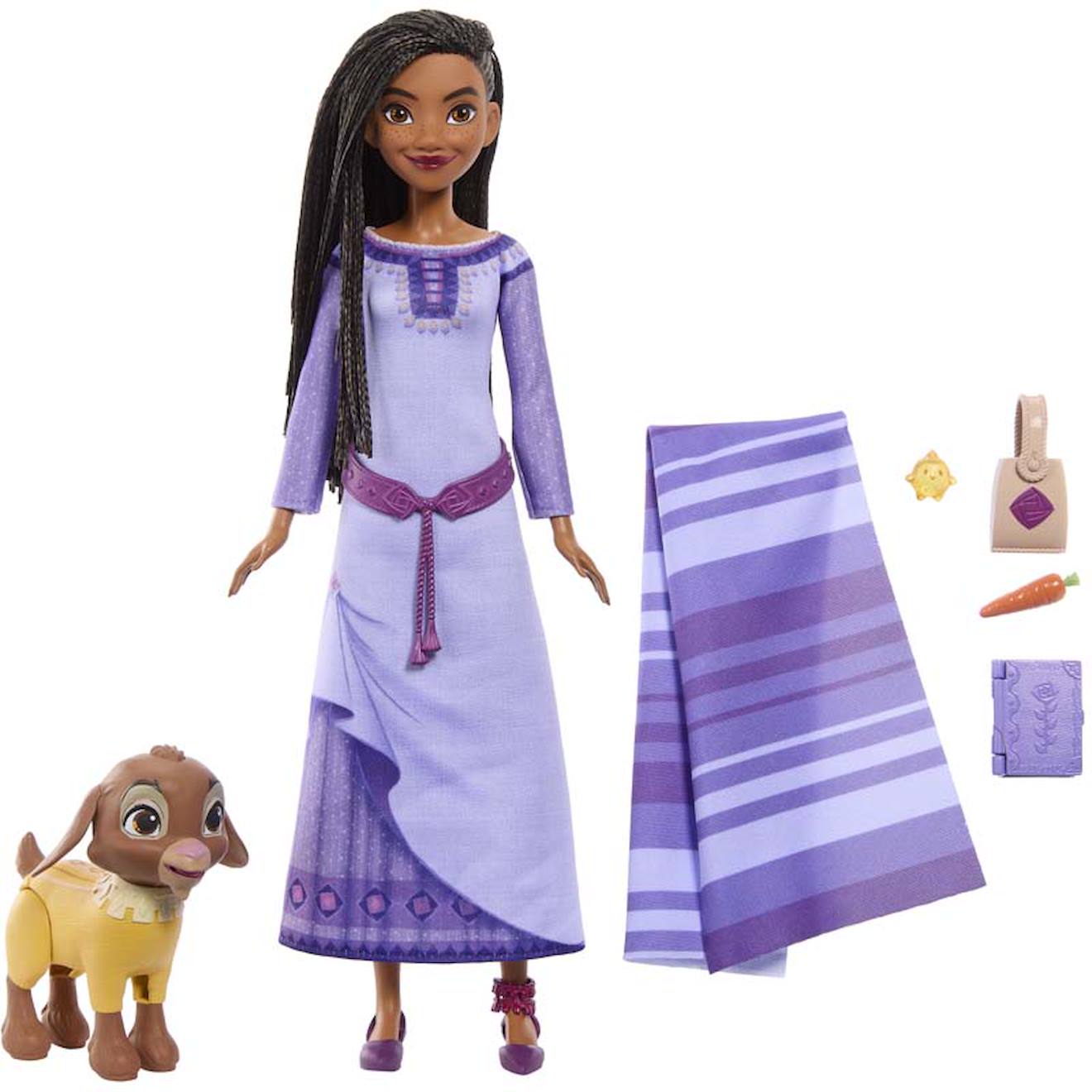Poupée coffret asha voyage daylight multicolore