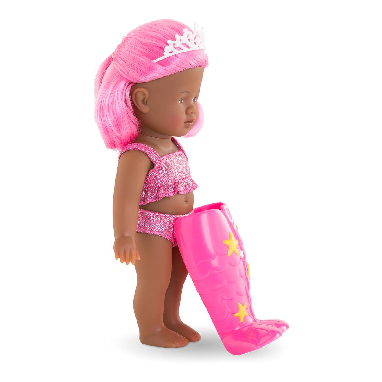 Poupée mini sirène mélia multicolore