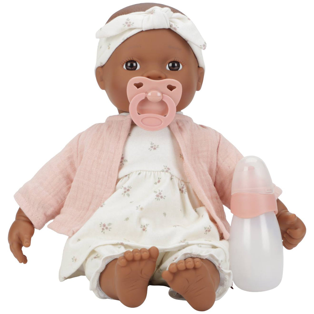Poupée noa rose, blanc