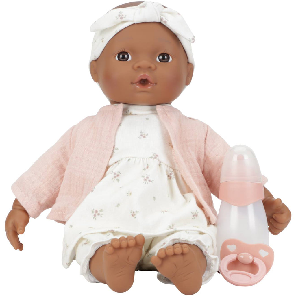Poupée noa rose, blanc
