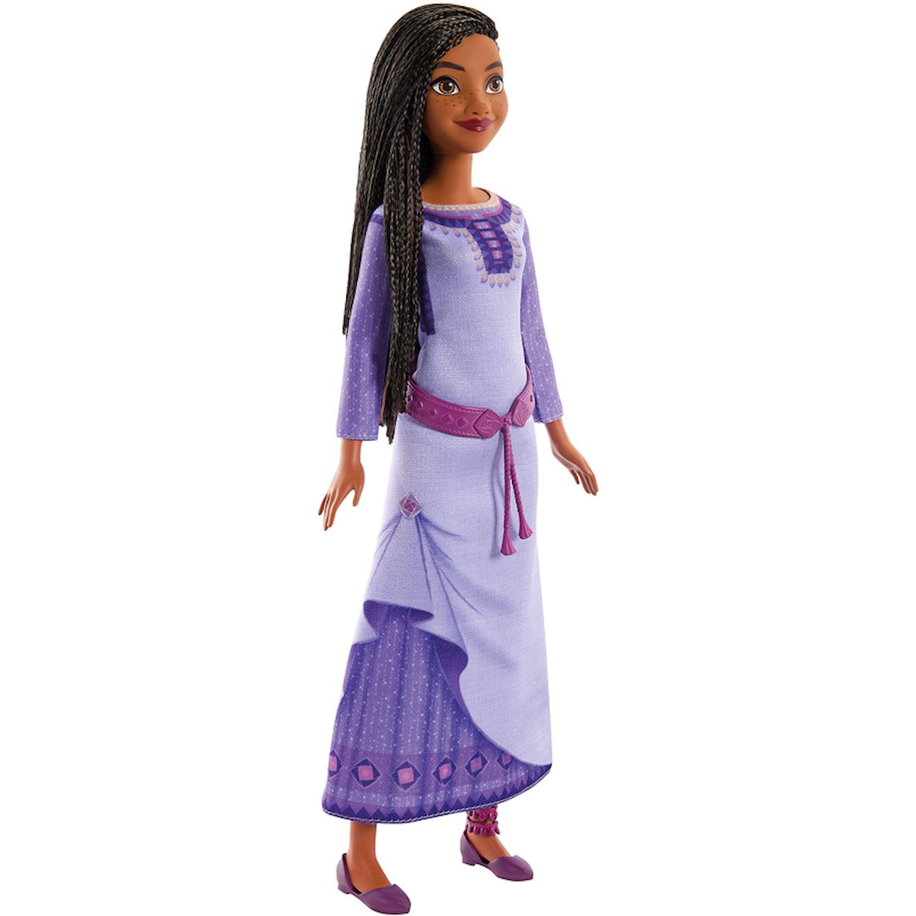 Poupée princesse asha 29cm multicolore