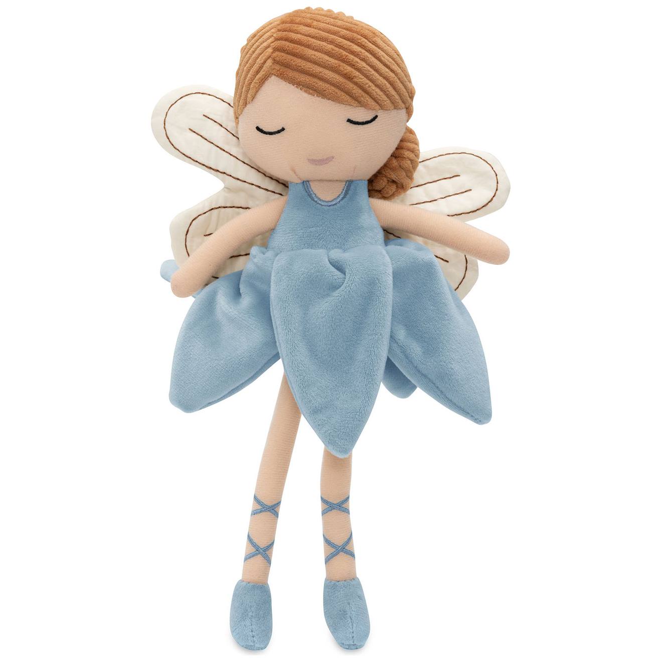 Poupée souple fairy amy (32 cm) bleu, marron, écru