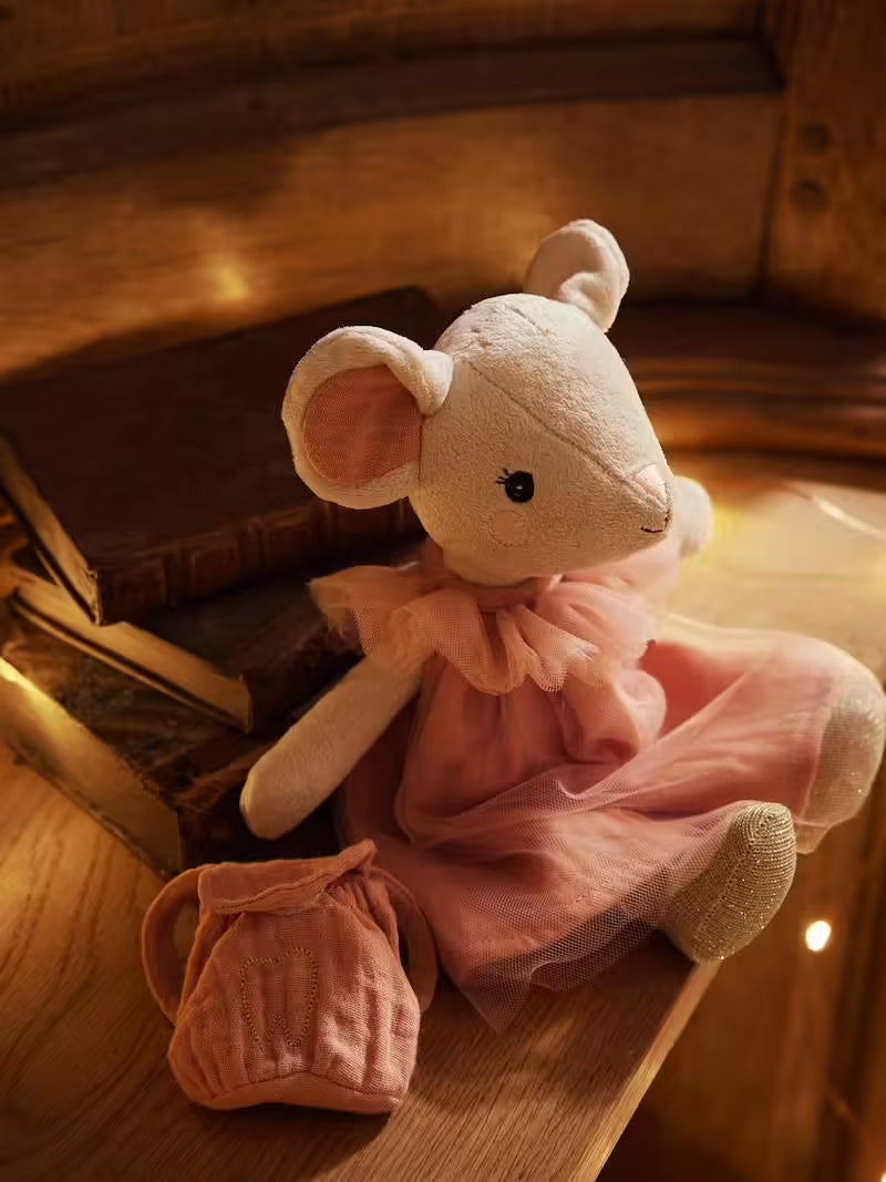 Poupée souris et son sac à dos pour dent de lait - Vertbaudet