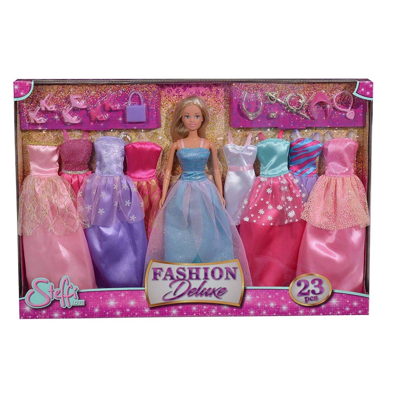 Poupée - steffi love fashion deluxe multicolore
