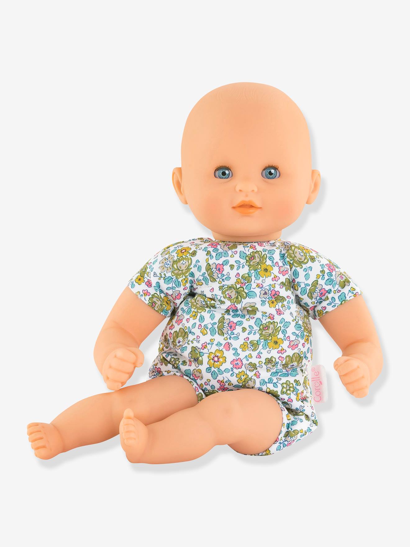 Poupon bébé câlin ourson d'amour - rose