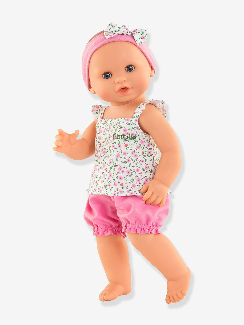Poupon emma fait pipi fleurie rose