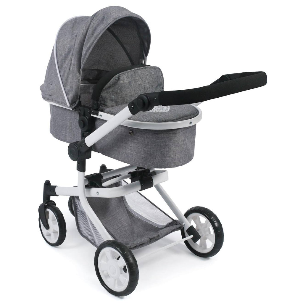 Poussette combinée mika - coloris 76 gris