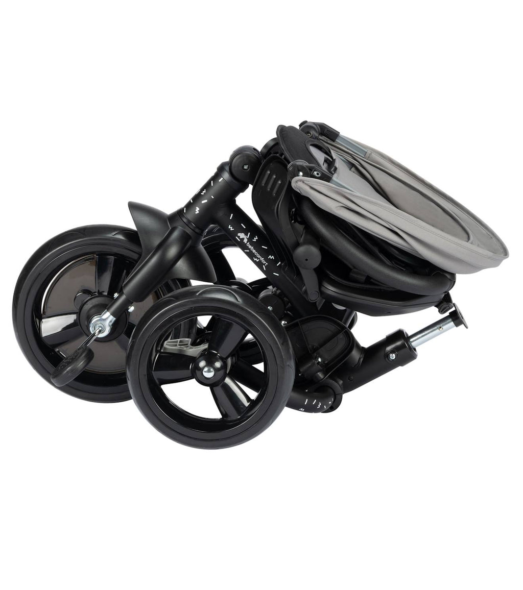 Poussette et tricycle bébé 2 en 1 windy gris teinté