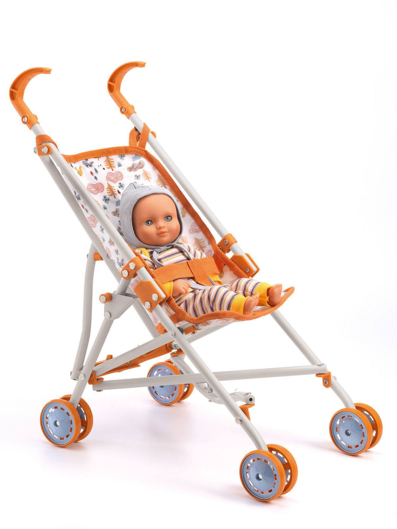 Poussette - orange