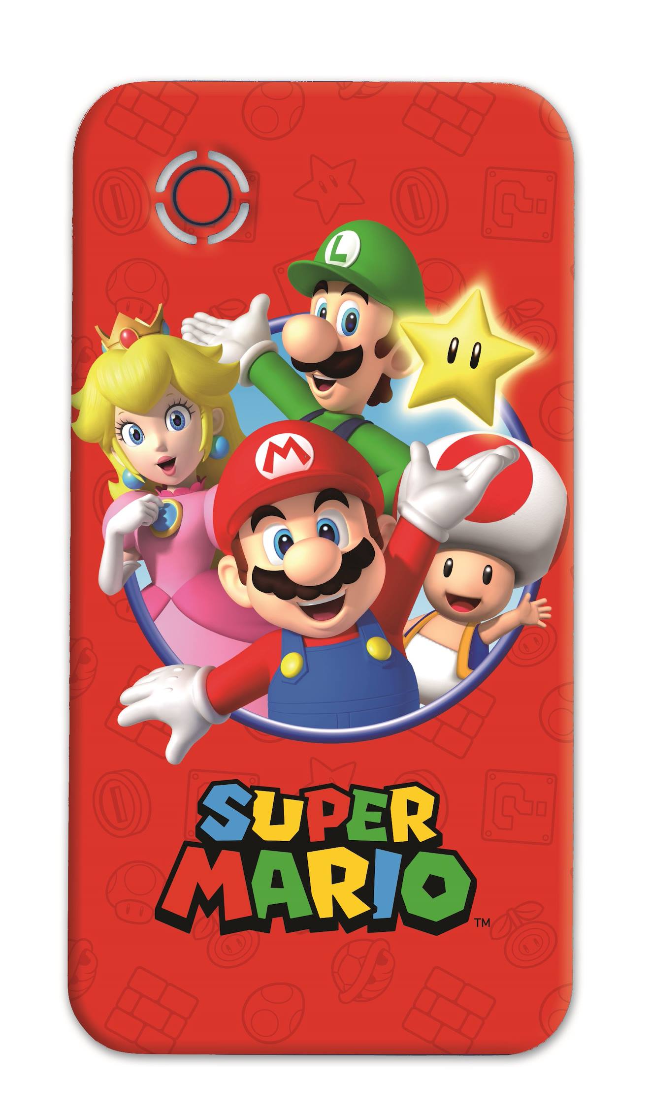 Power bank à charge rapide Super Mario multicolore