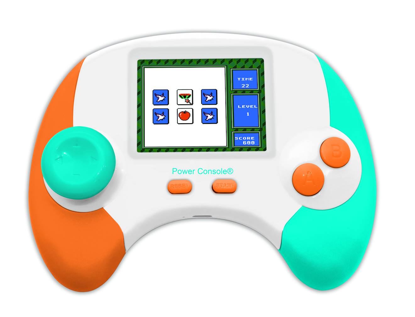 Power console de jeux éducative bilingue (FR/EN) multicolore